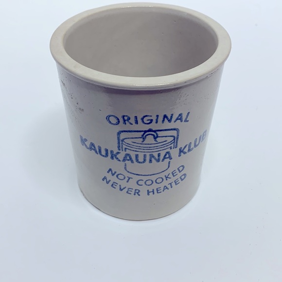 Kaukauna Klub | Off White Ceramic Original Never Cooked Never Heated Cup Mug - Picture 1 of 6